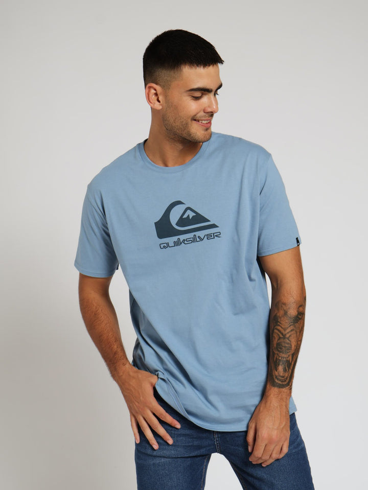 Corp Logo Top - Smokey Blue