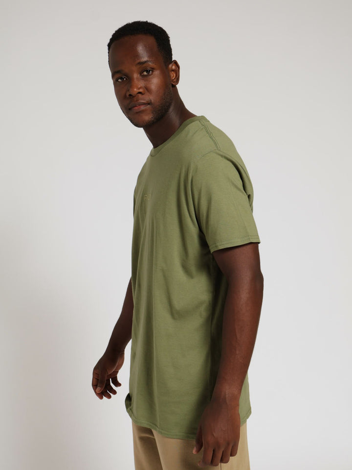 Small Logo Tee - Olive