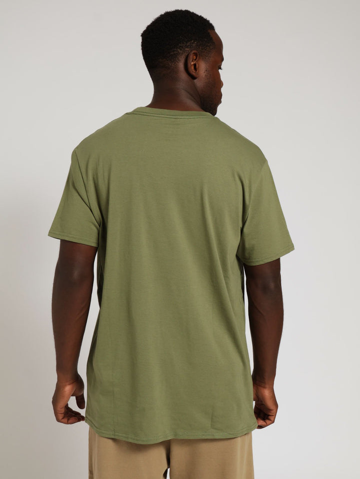 Small Logo Tee - Olive