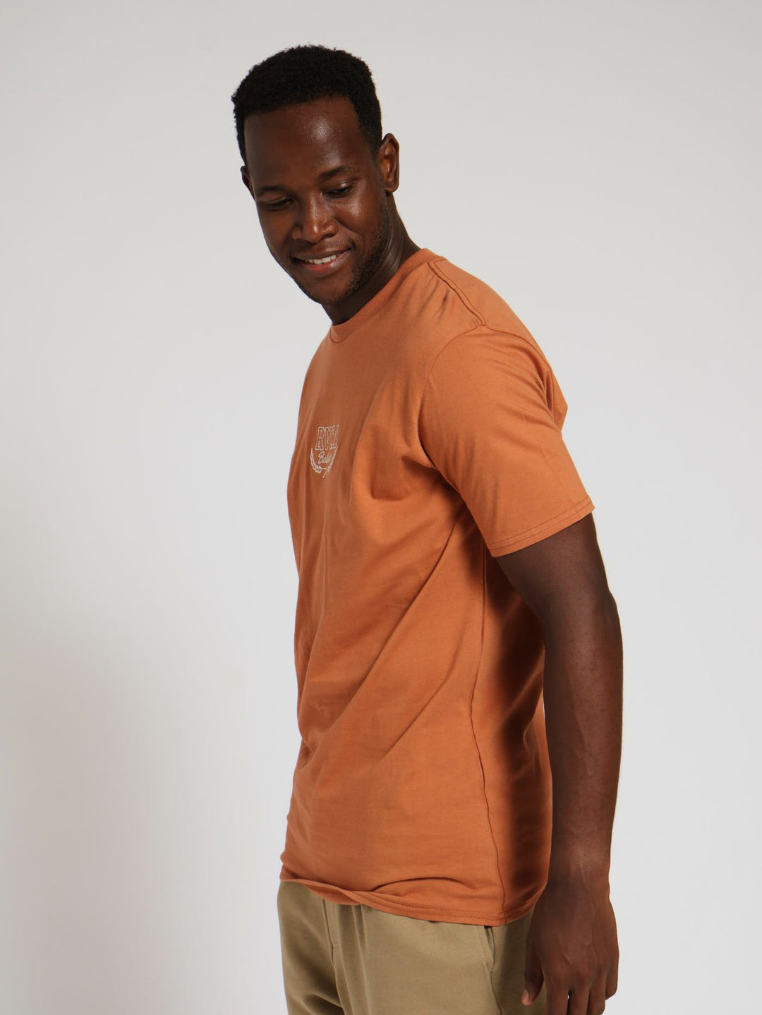 Laurels Tee - Rust