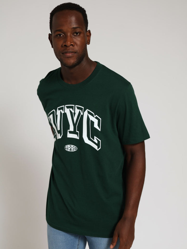 NYC Tee - Dark Green