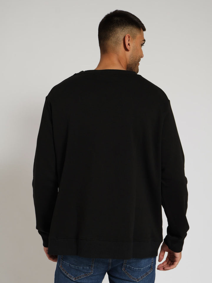 Circle Up Crew Top - Black