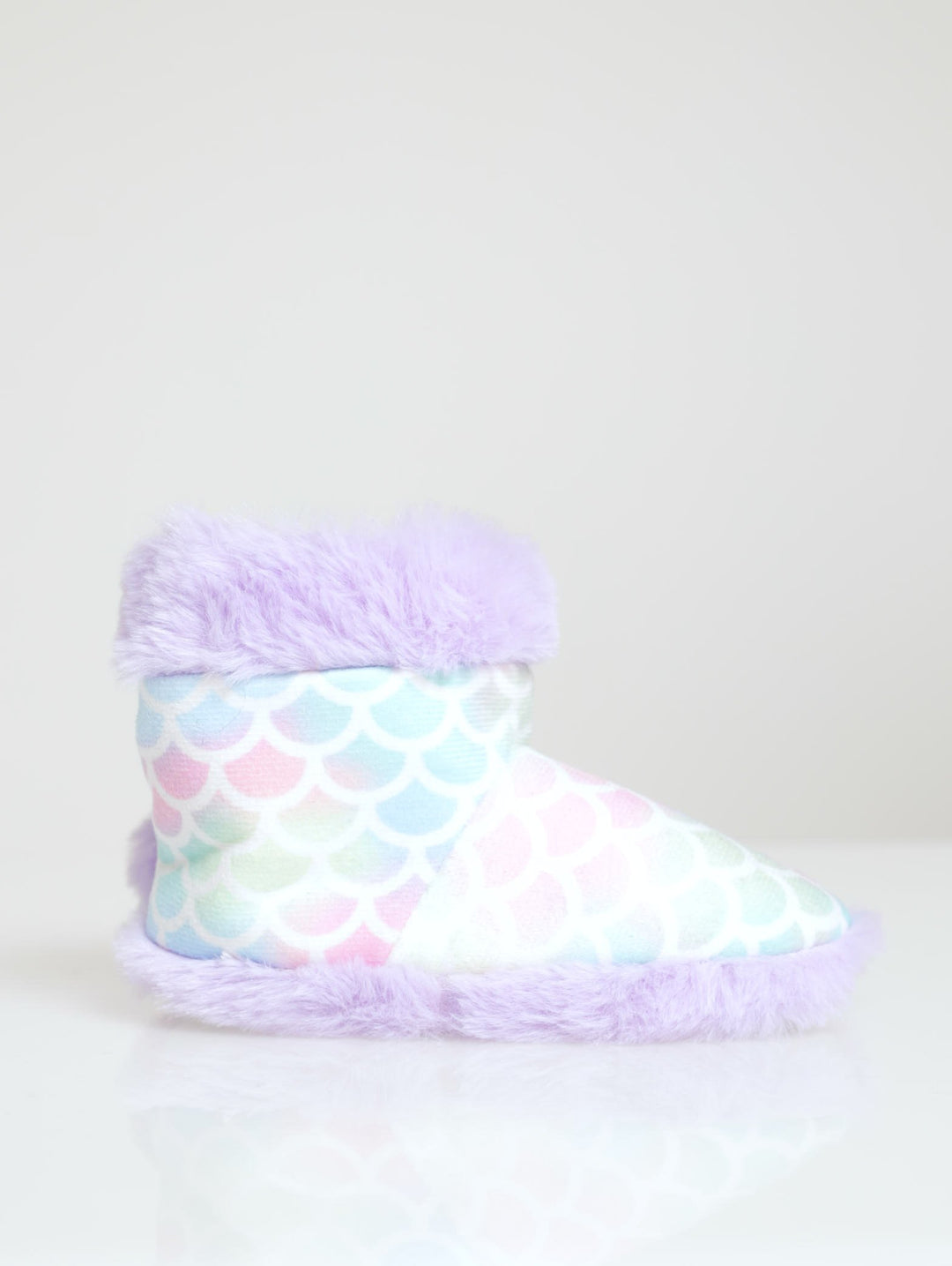Scale Print Boot - Lilac