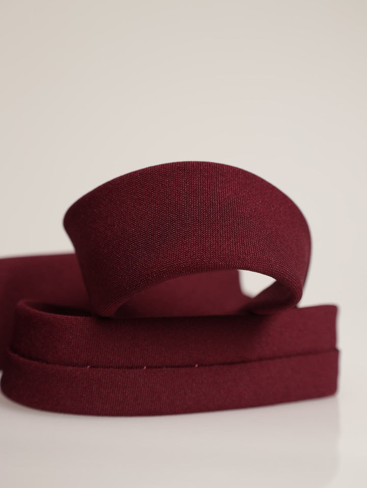 Ripple Tie - Burgundy