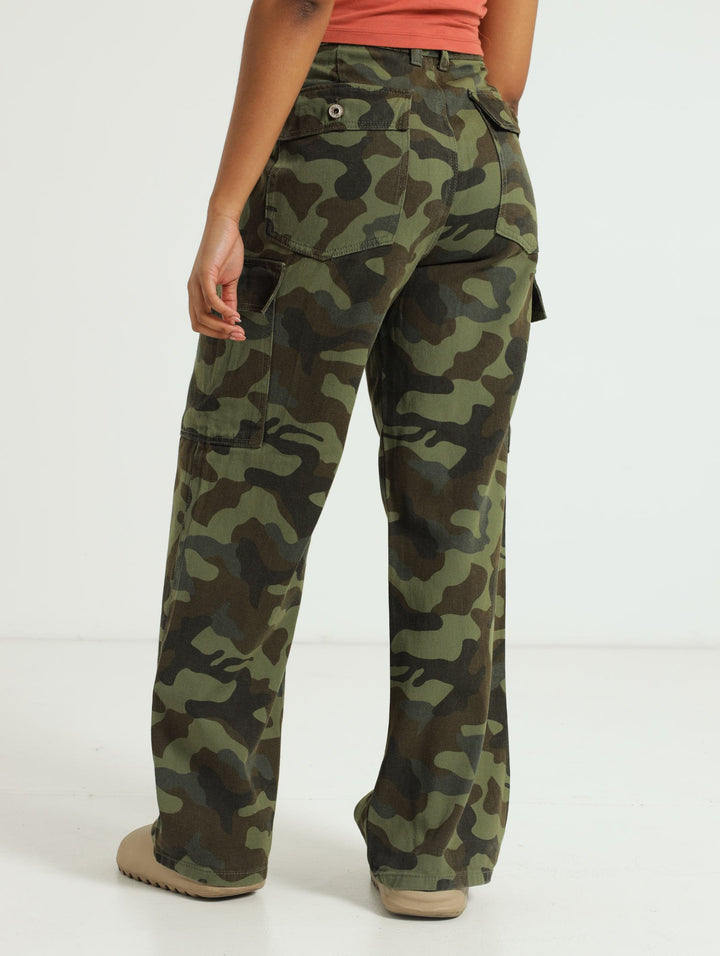 Camo Utility Pants - Fatigue