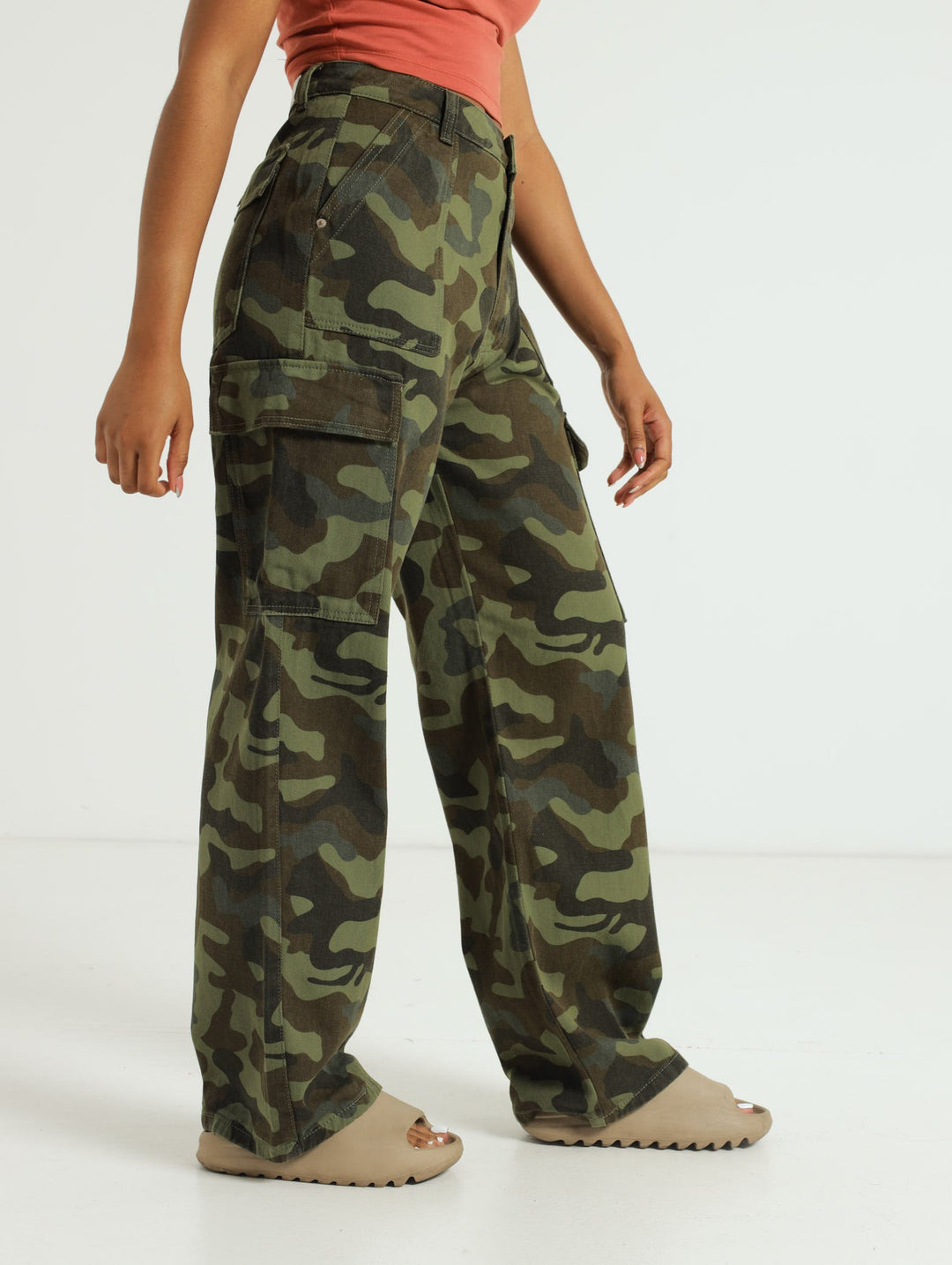 Camo Utility Pants - Fatigue