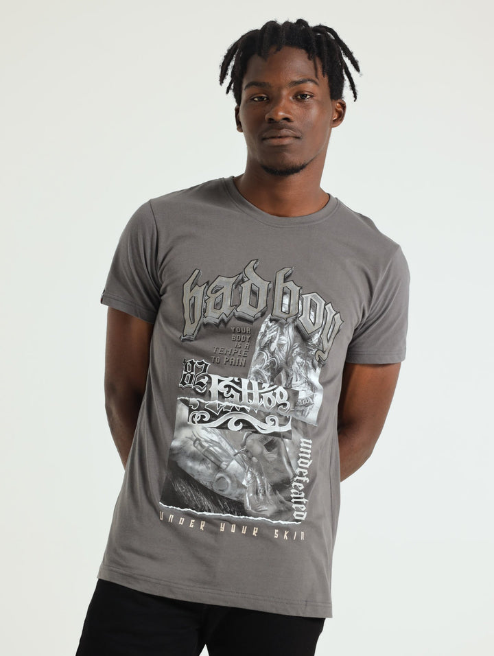 Skin Deep Tee - Charcoal