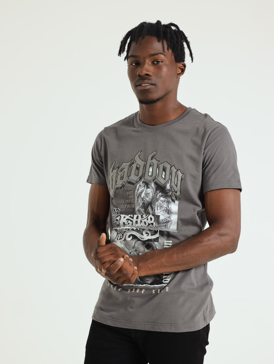 Skin Deep Tee - Charcoal