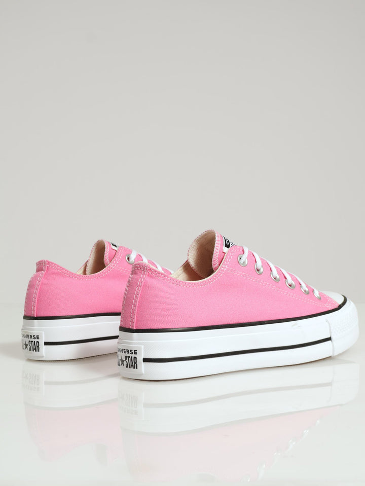 Chuck Taylor All Star Lift Platform Sneaker - White/Pink