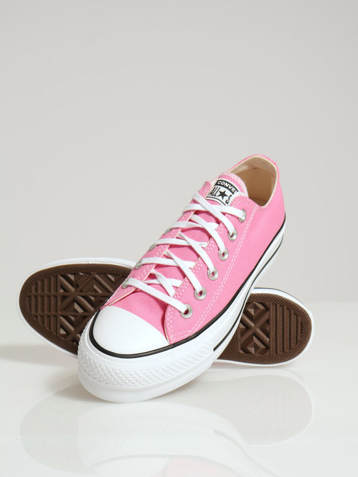 Chuck Taylor All Star Lift Platform Sneaker - White/Pink