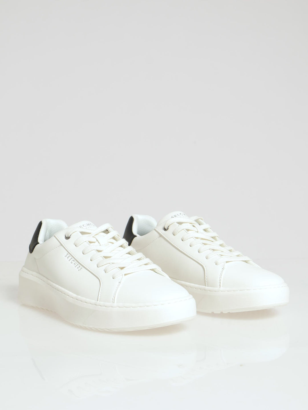 Court Break Basic Lace Up Sneaker - White