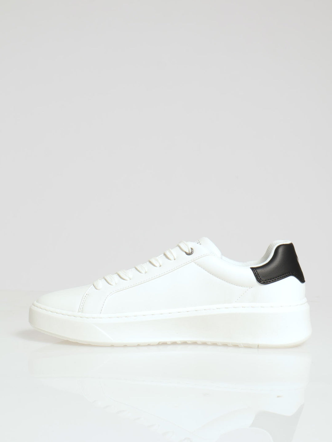 Court Break Basic Lace Up Sneaker - White