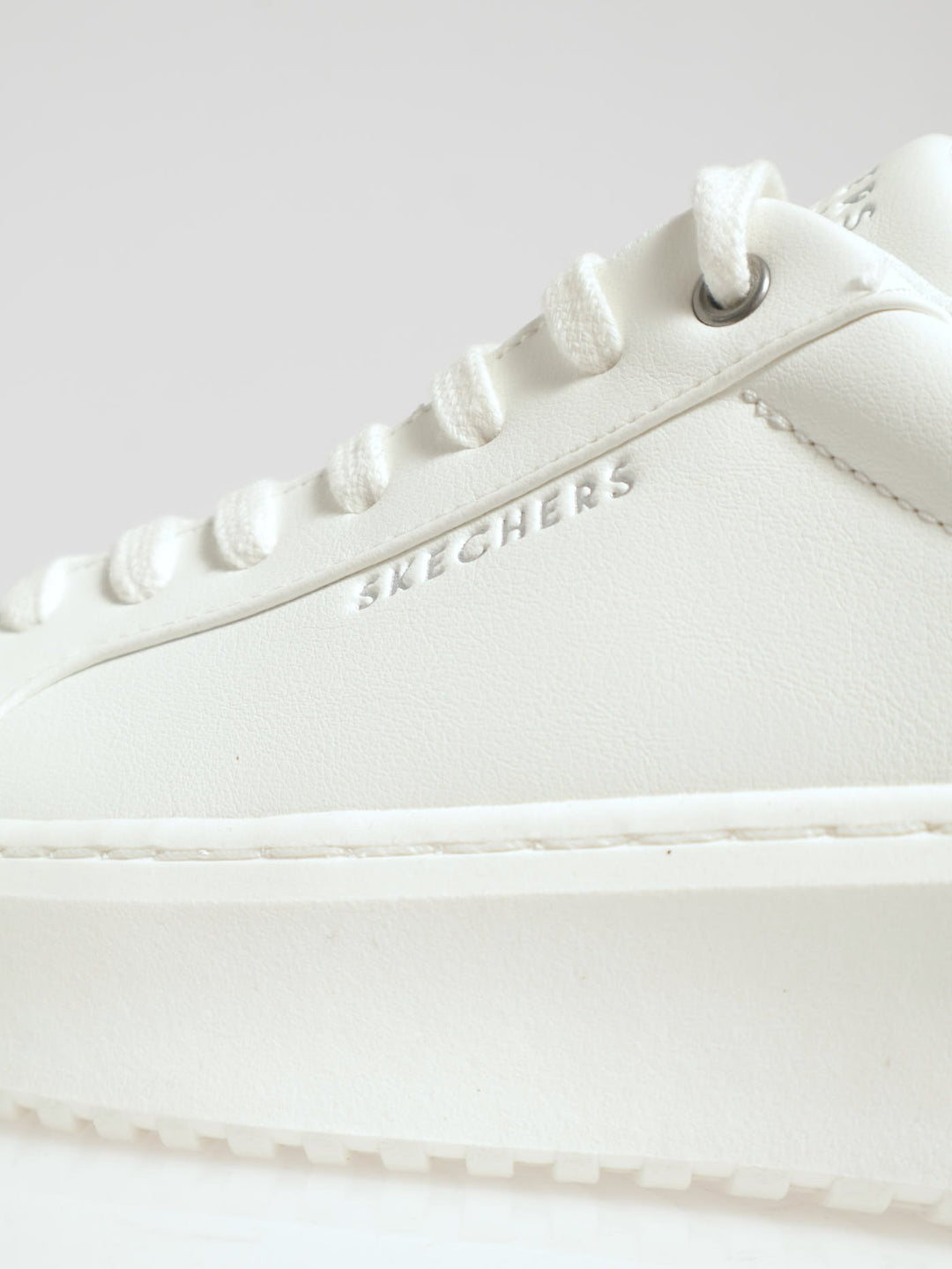 Court Break Basic Lace Up Sneaker - White