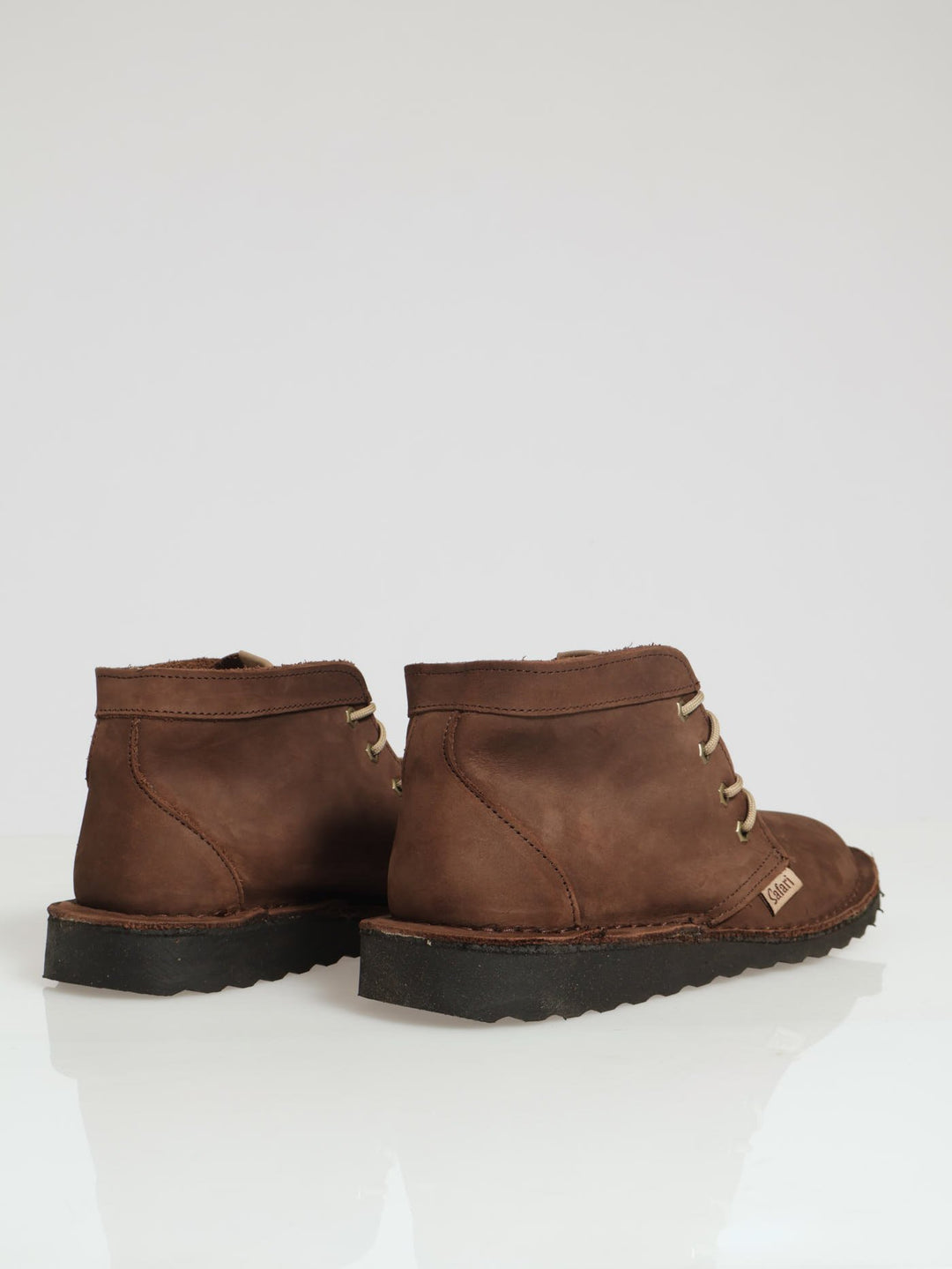 Limpopo Safari Stitch Down Lace Up Boot - Chocolate