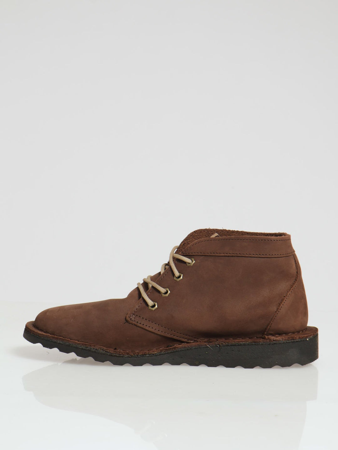 Limpopo Safari Stitch Down Lace Up Boot - Chocolate