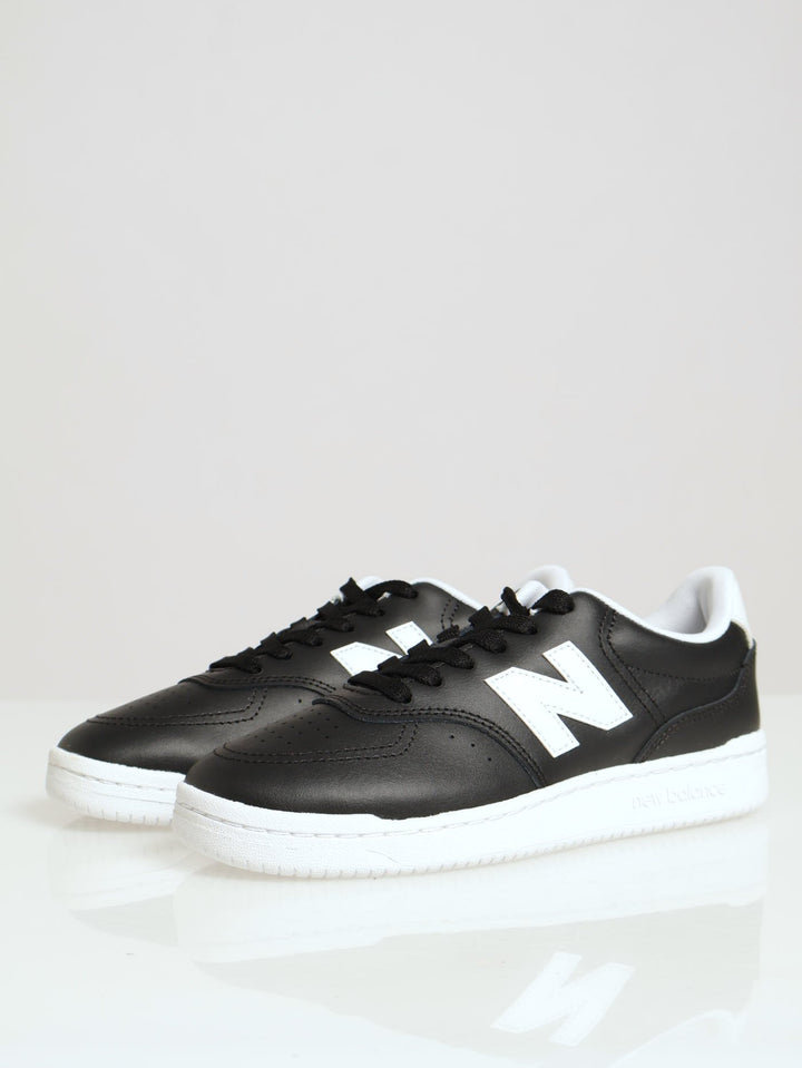 Classic Basic Lace Up Sneaker - Black/White