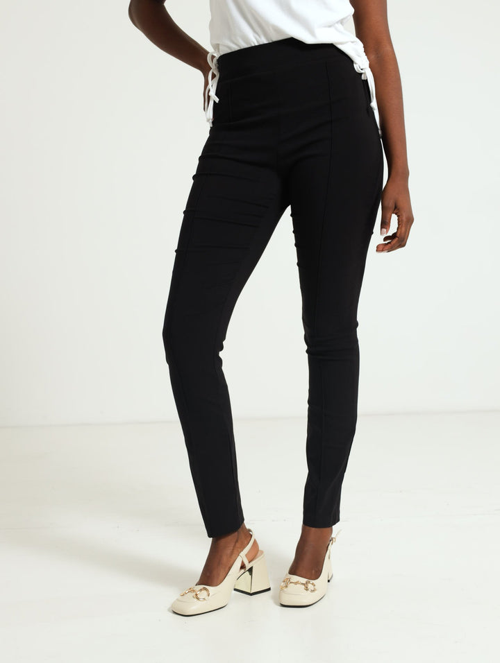 Smart Skinny Pants - Black