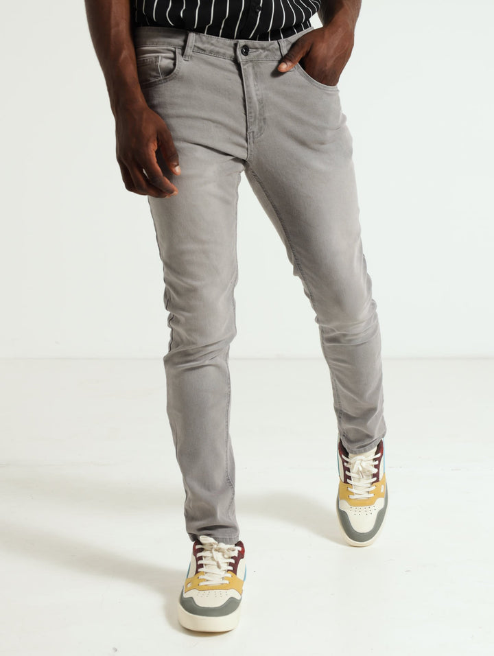 Skinny Denim Jean - Grey