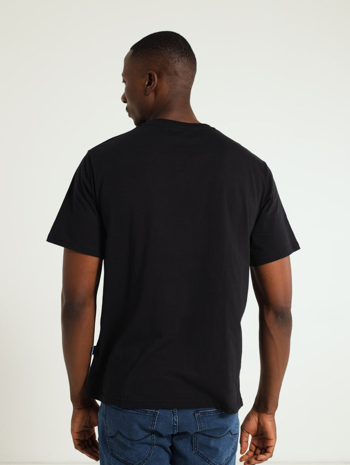 Basic Crew Neck Tee - Black