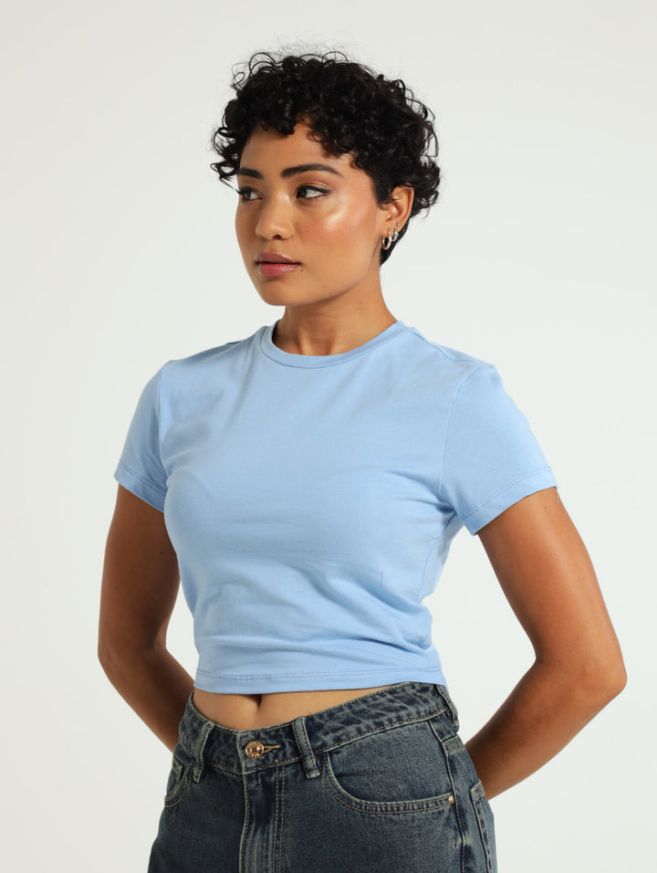 Basic Tee - Light Blue