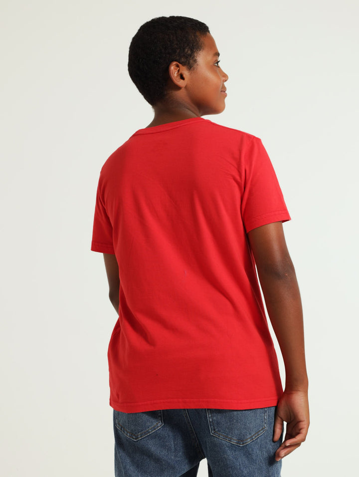 Boys Tee - Red