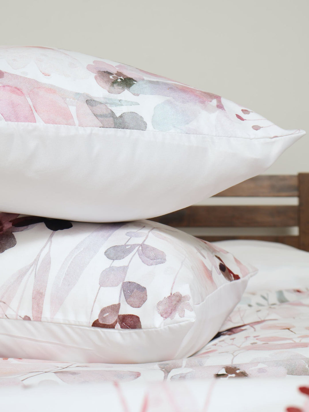 Avery Floral Duvet Set - Blush