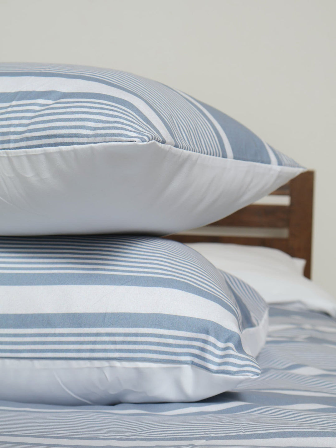 Brooklyn Stripe Duvet Set - Blue