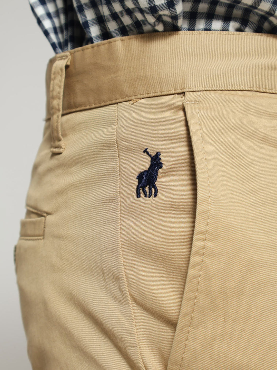 Milan Straight Leg Chino - Khaki