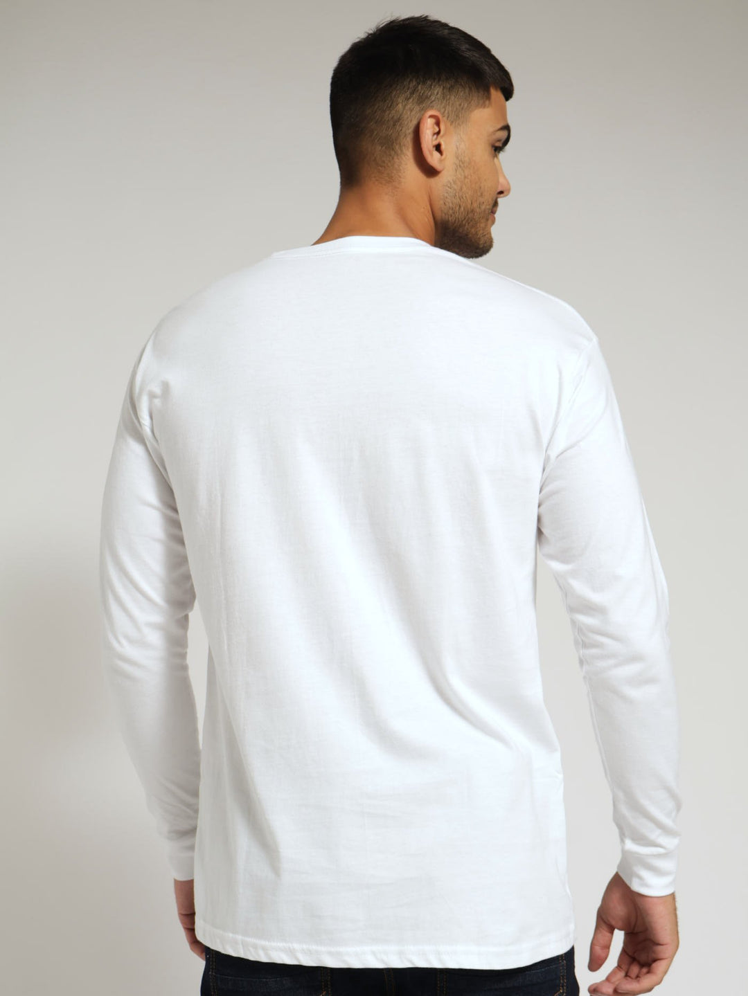 Long Sleeve Unlimited Tee - White