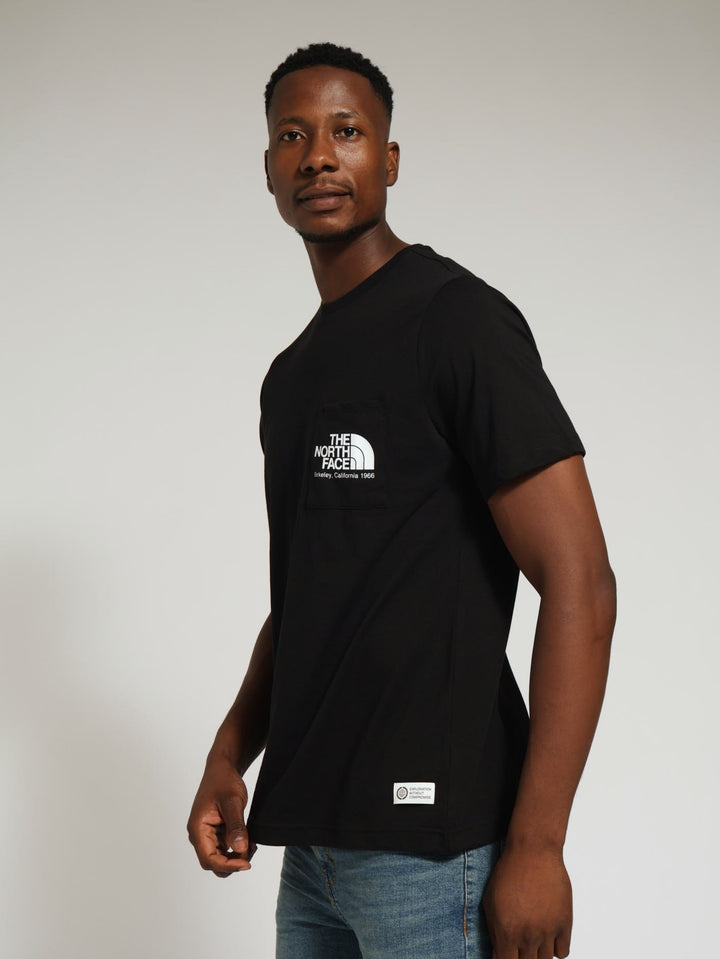 Berkley California Pocket Tee - Black