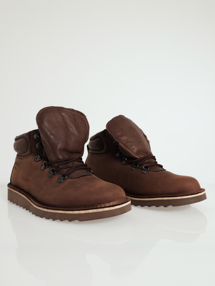 Andrew Utility Lace-Up Boot - Mocha