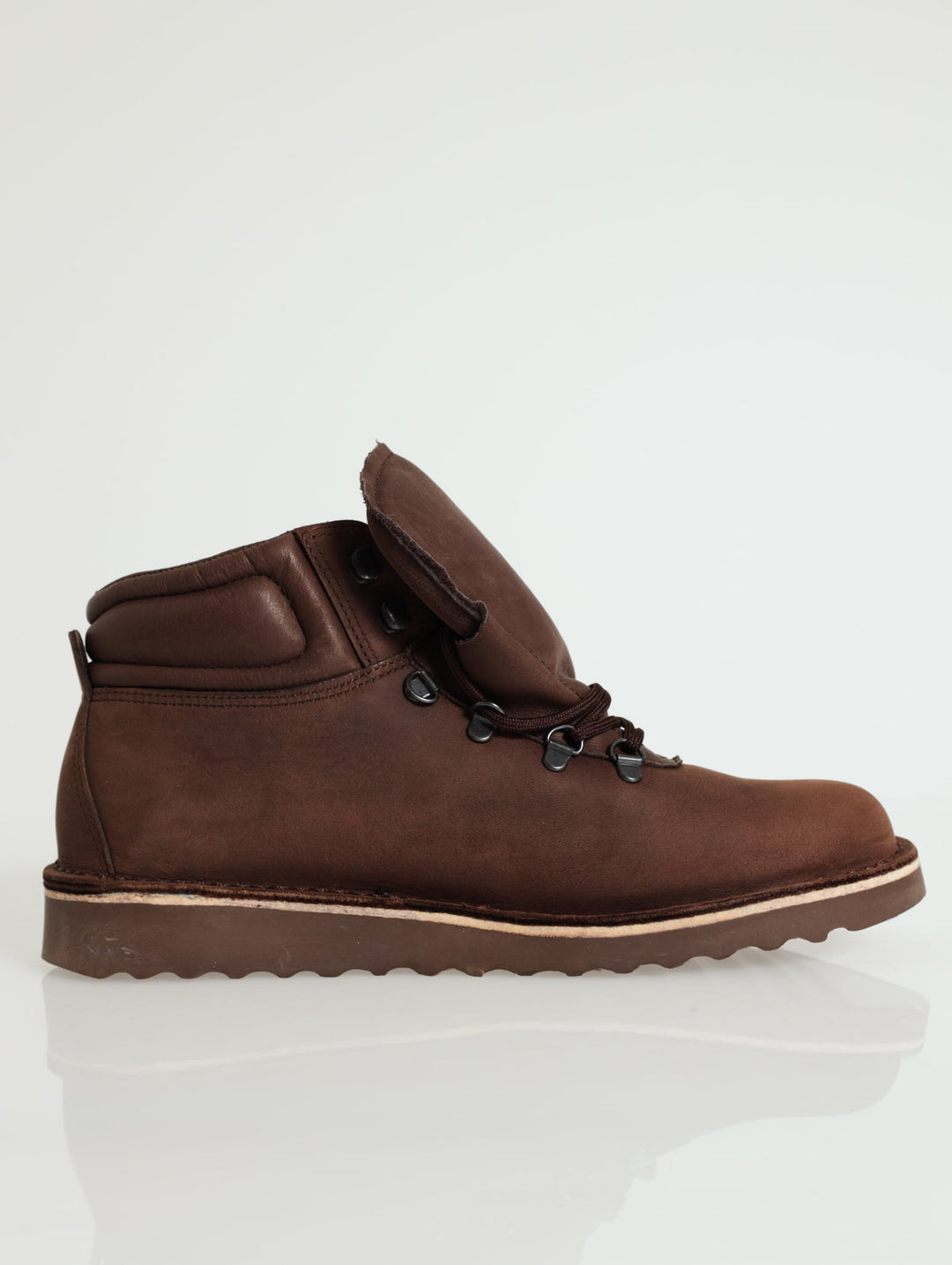 Andrew Utility Lace-Up Boot - Mocha