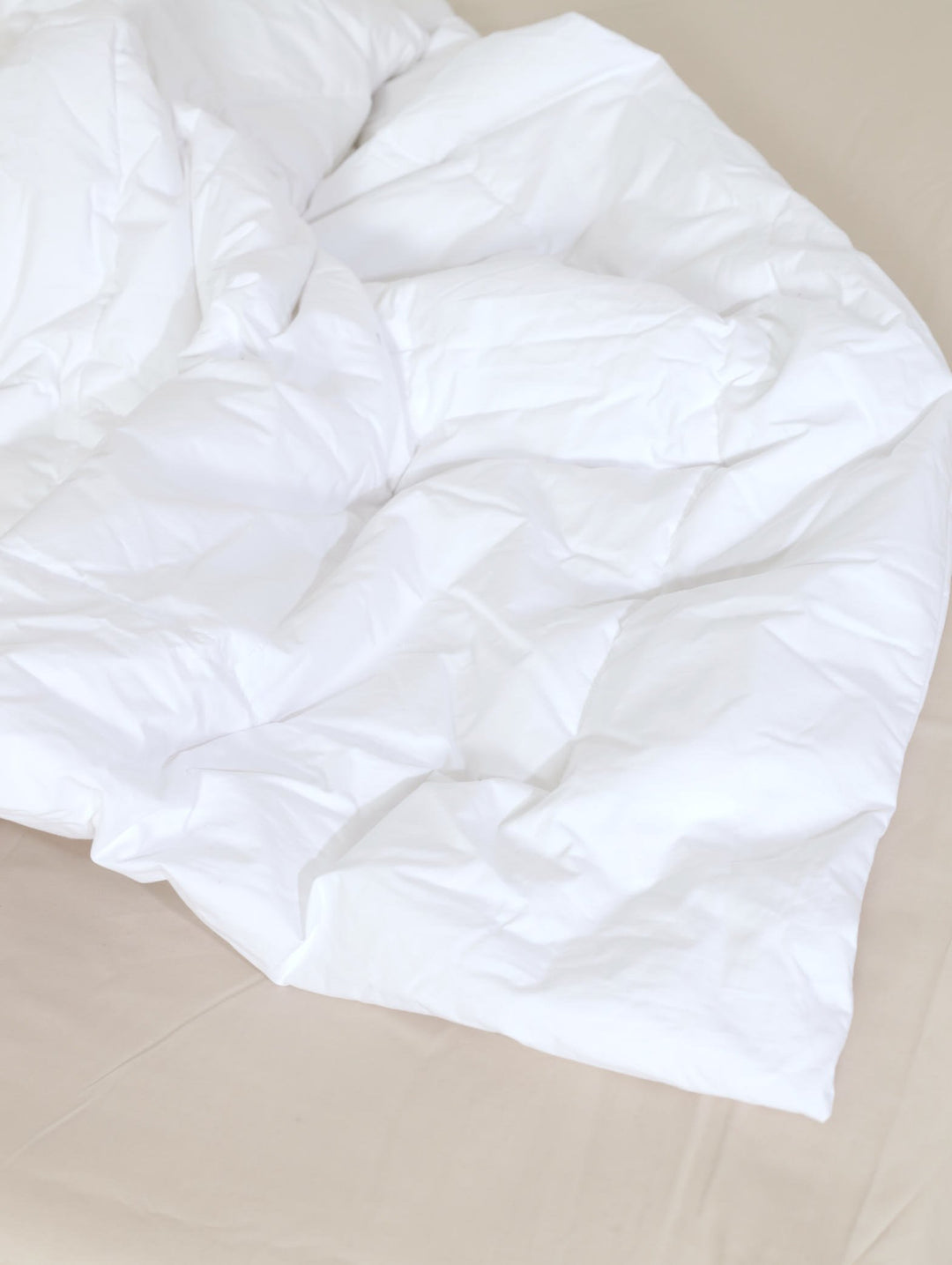 All-Season 100% Cotton Feather-Like Duvet Inner - White