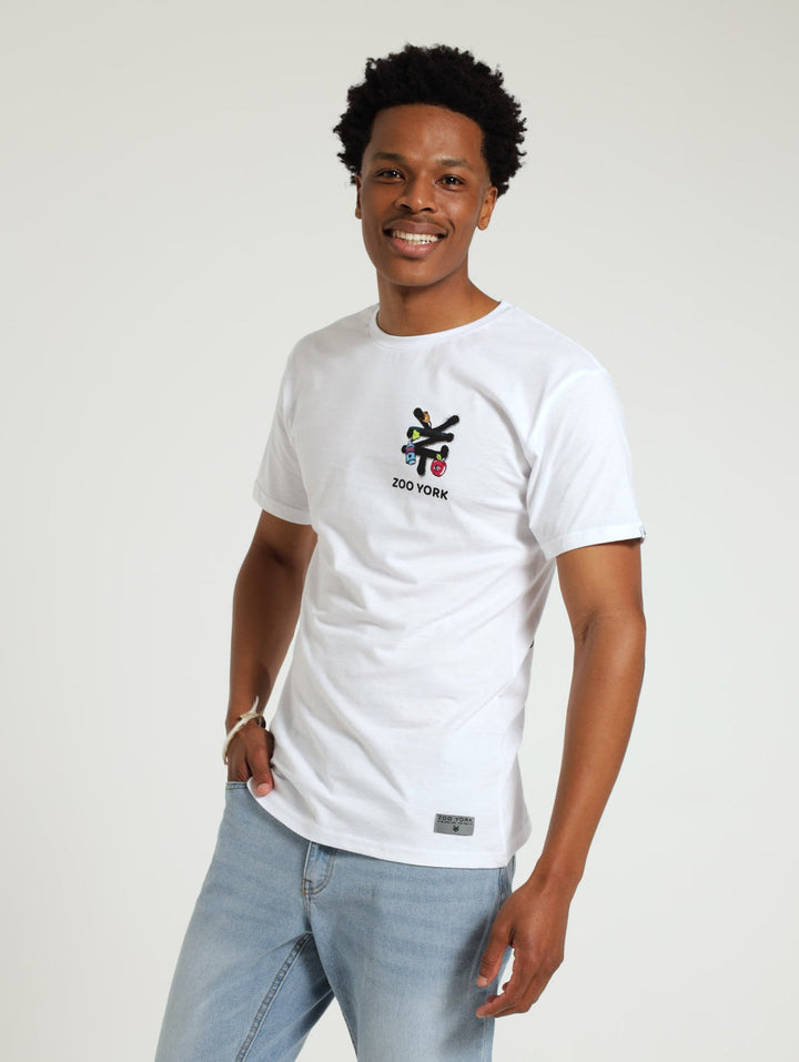 Graphic Printed Tee - White