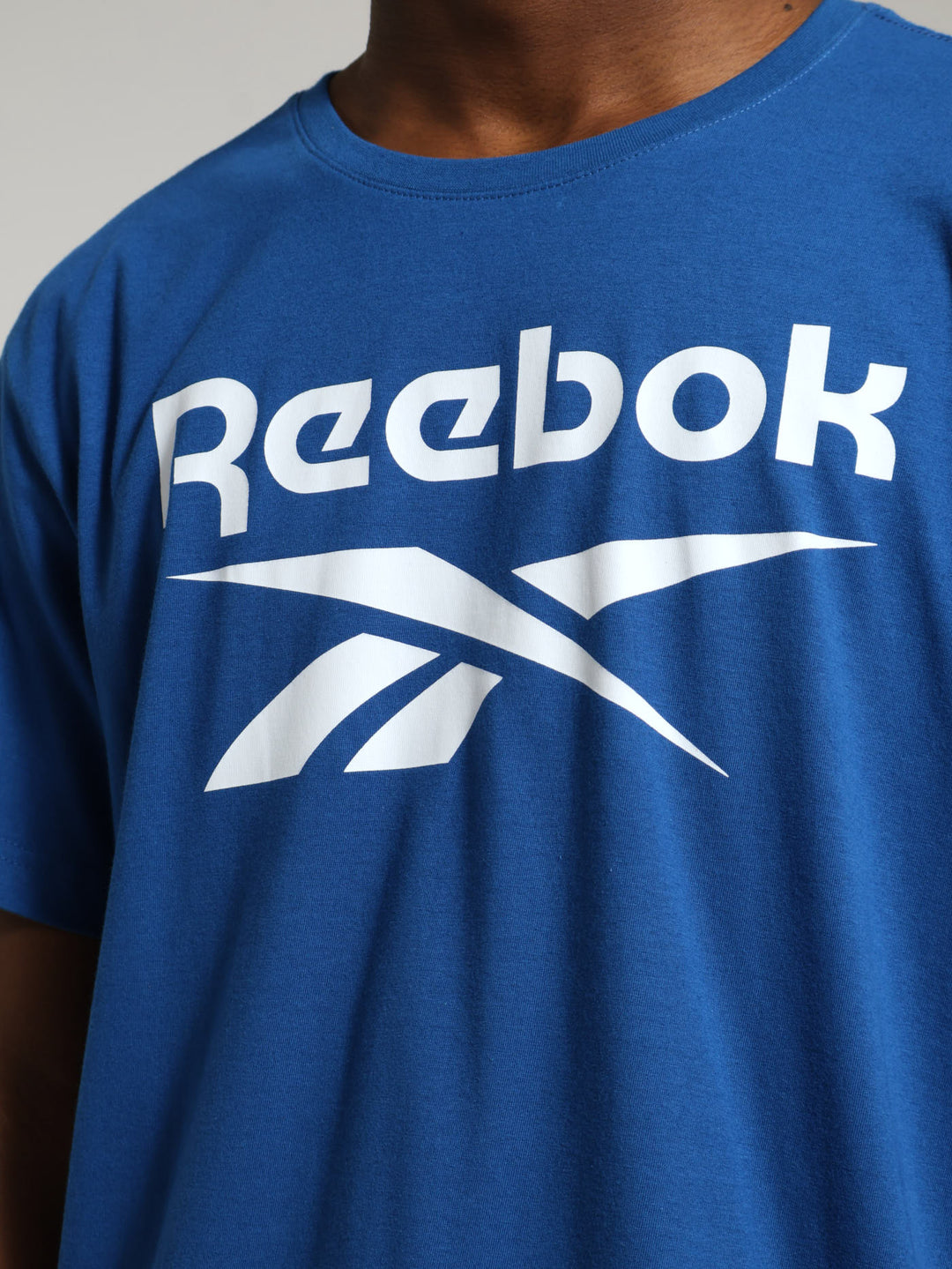 Big Stack Logo Tee - Cobalt