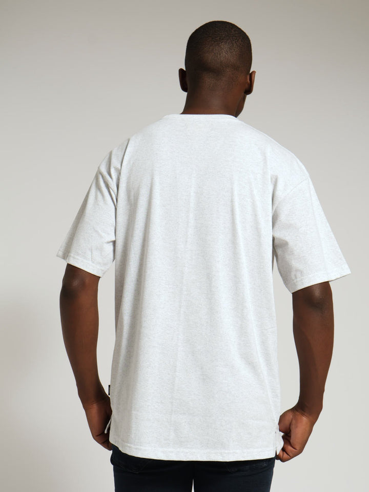 Oversized Heavy Weight Tee - Light Grey