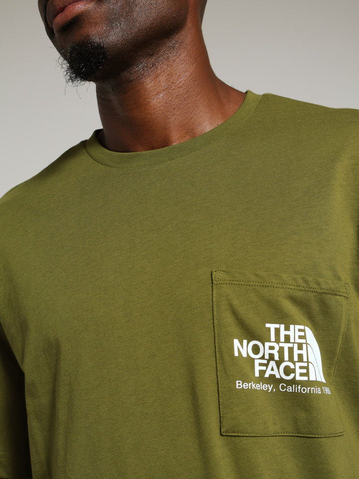 Berkley California Pocket Tee - Olive