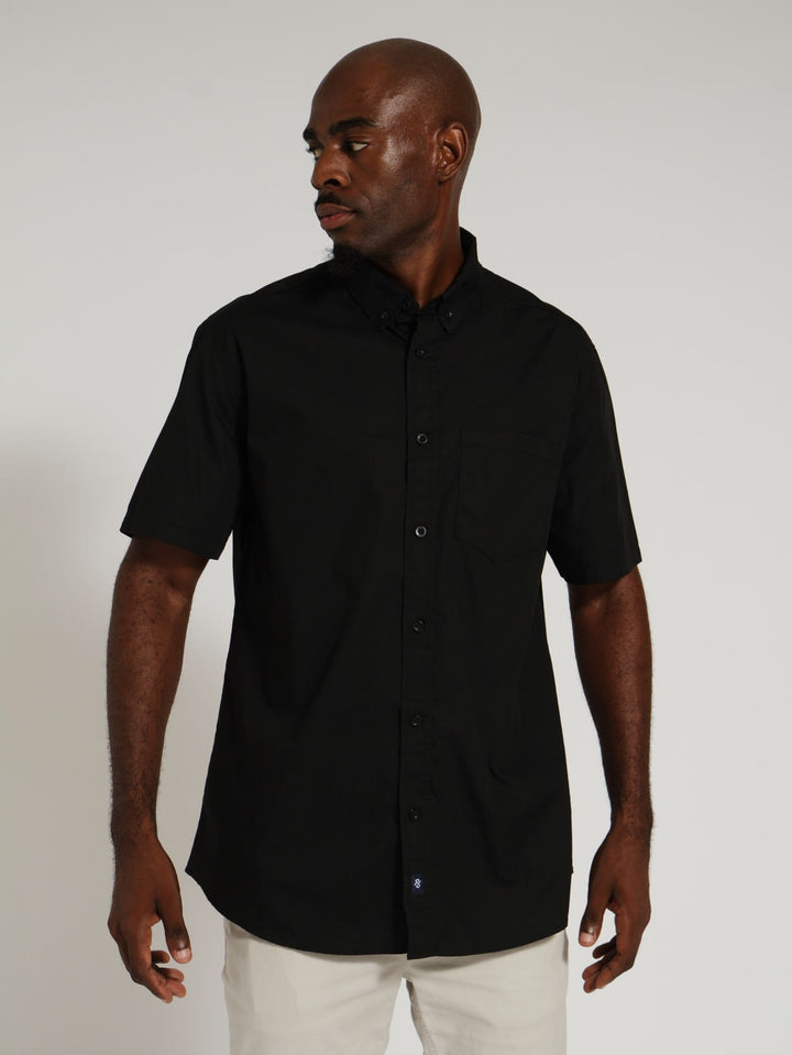 Poplin Shirt - Black