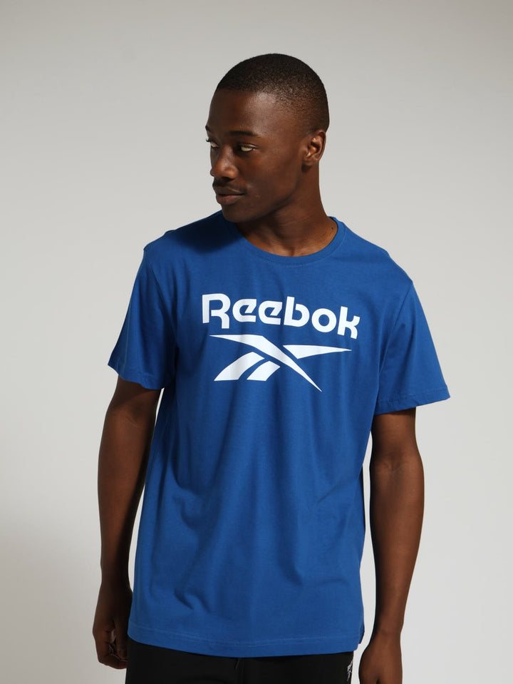 Big Stack Logo Tee - Cobalt