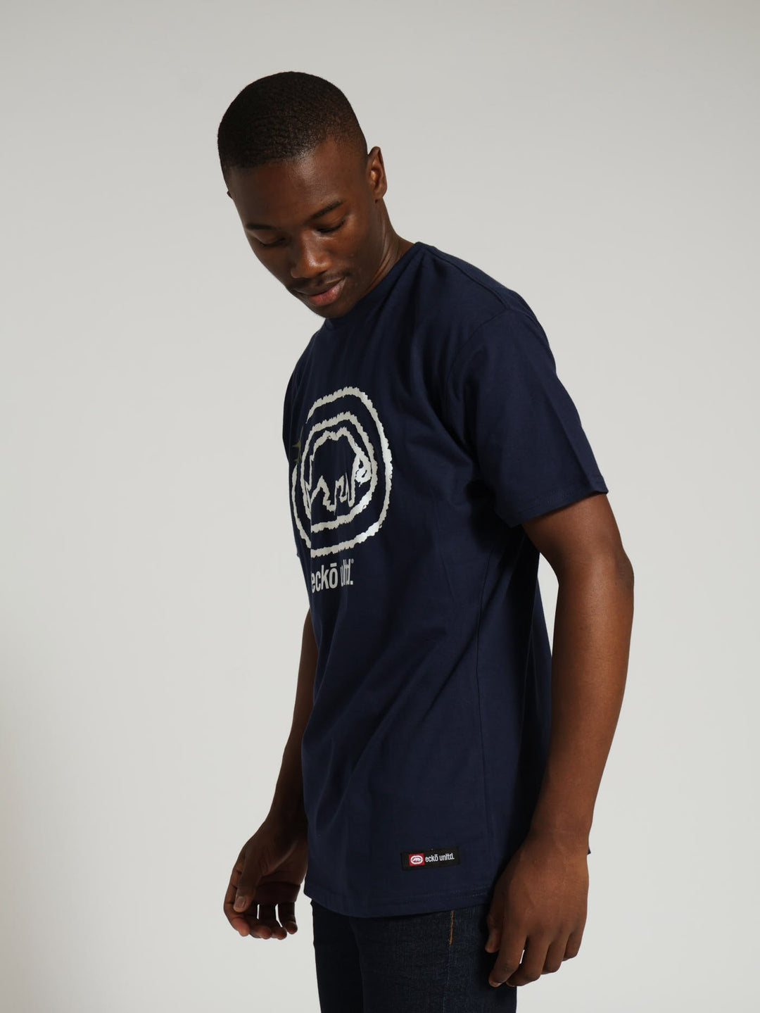 Rhino Cloud Tee - Navy