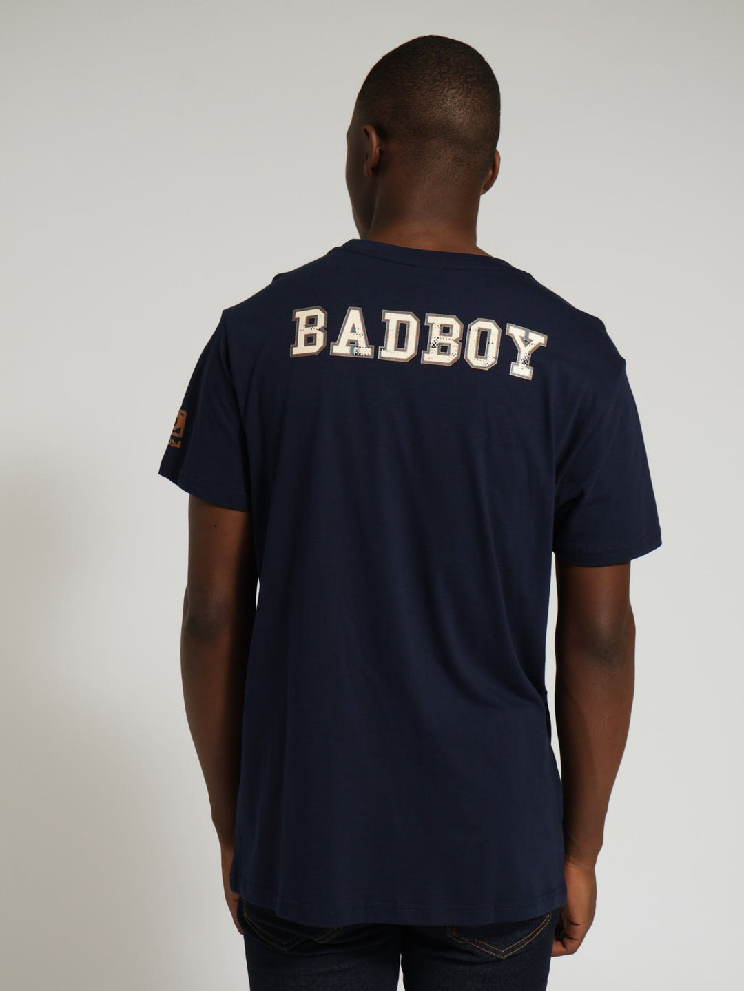 Vintage Crew Tee - Navy