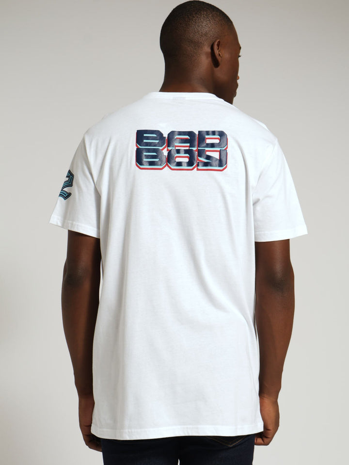 Skin Deep Crew Neck Tee - White