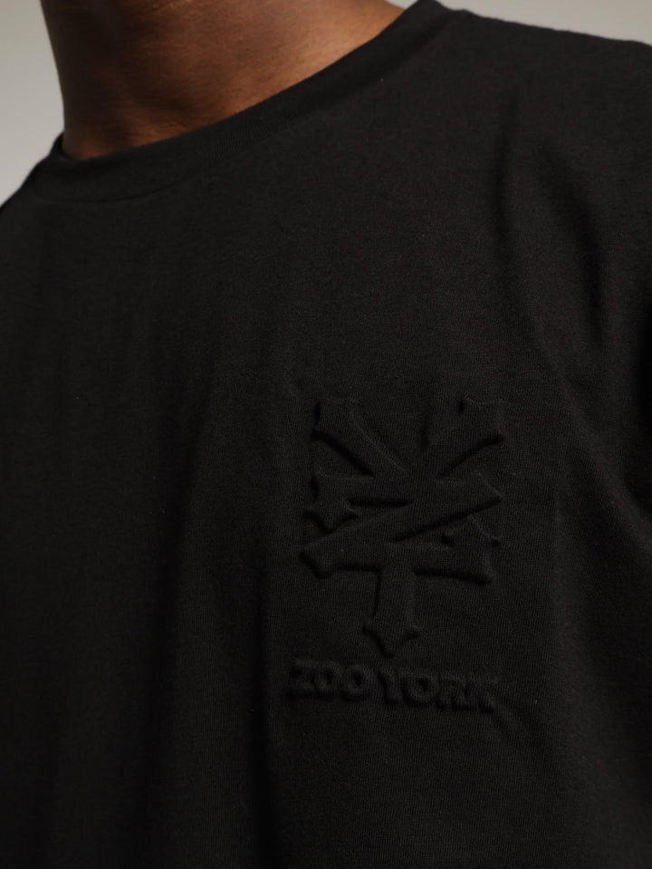 Embossed Tee - Black