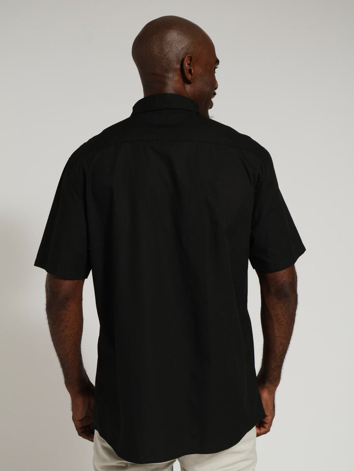 Poplin Shirt - Black