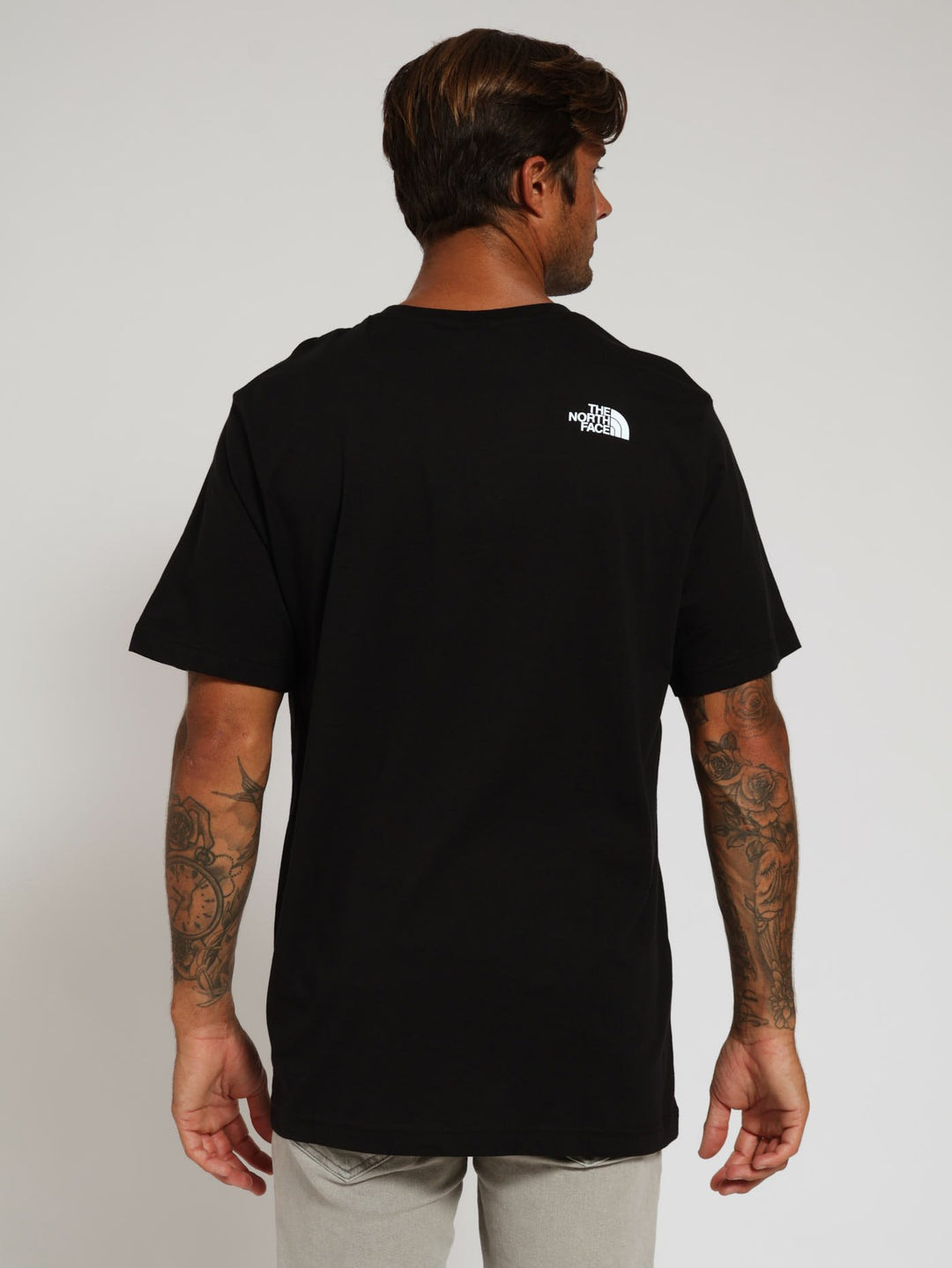 Woodcut Dome Tee - Black