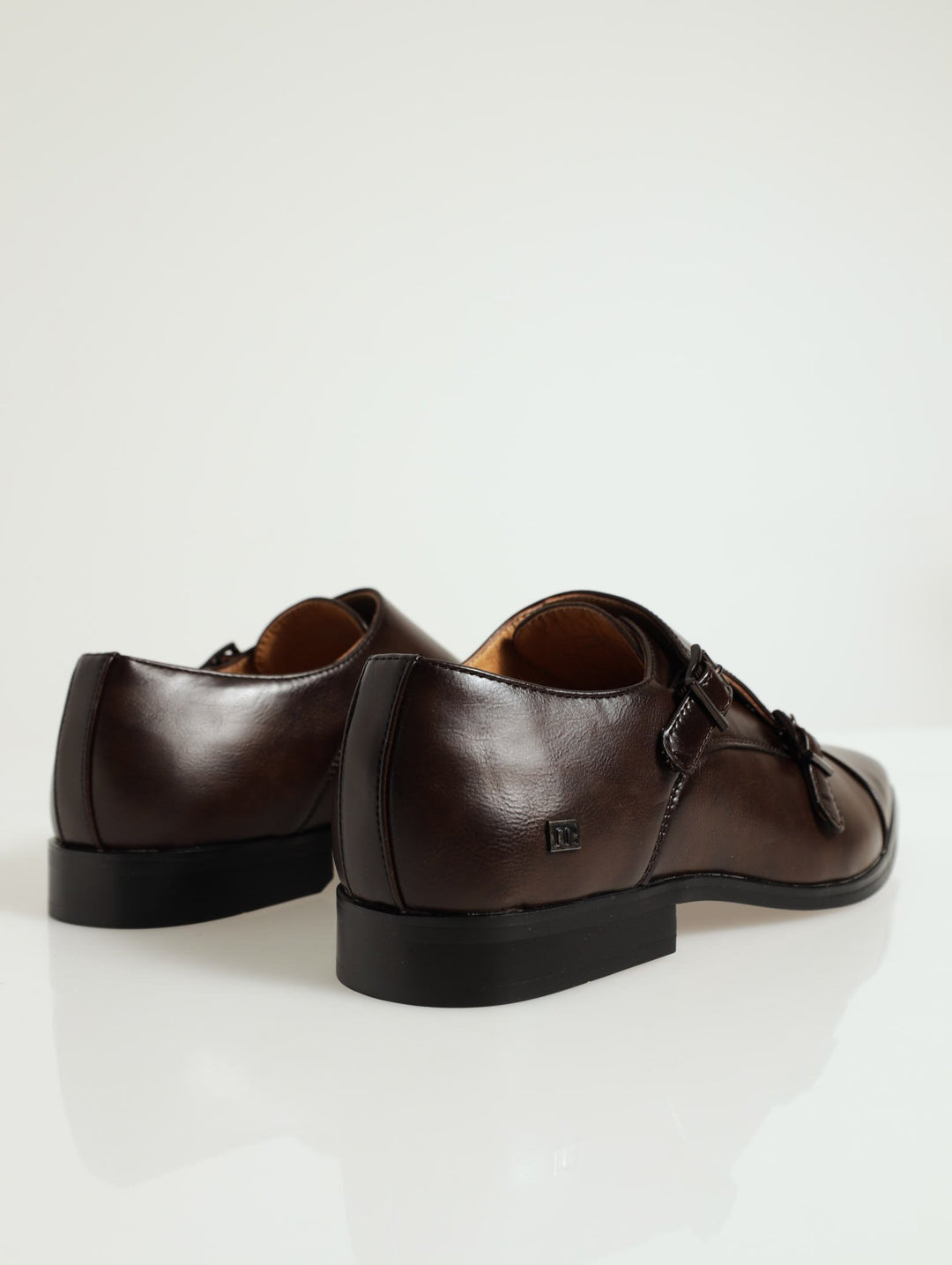 Grazie Toe Capped Monk Slip On - Chocolate