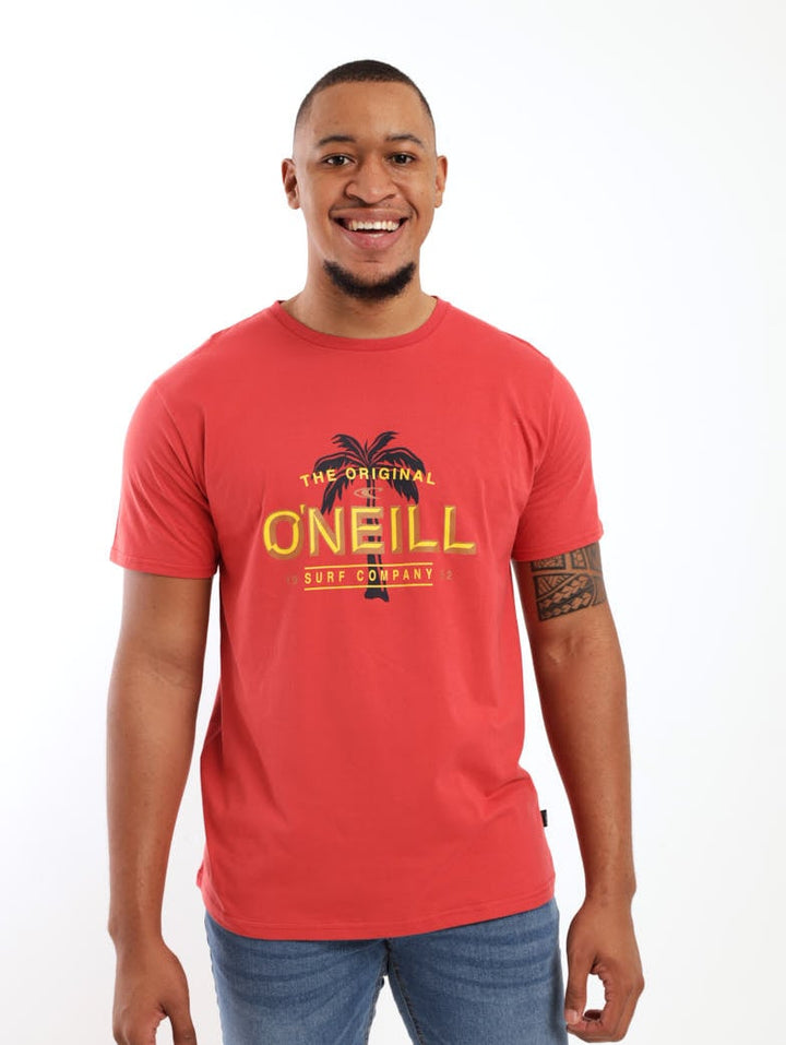 Men's Engraved Top - Red