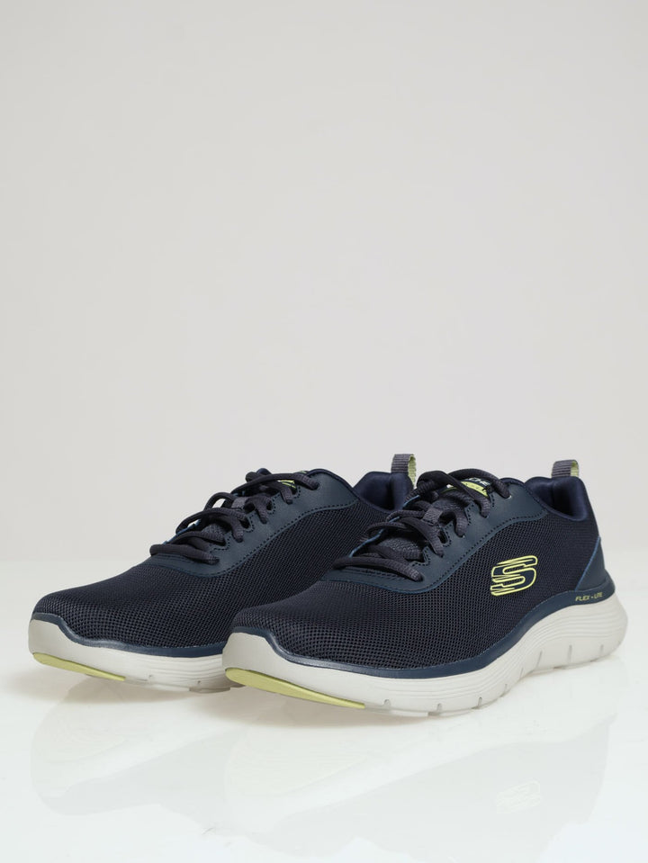 Flex Advantage 5.0 Closed Toe Lace Up Sneaker - Navy