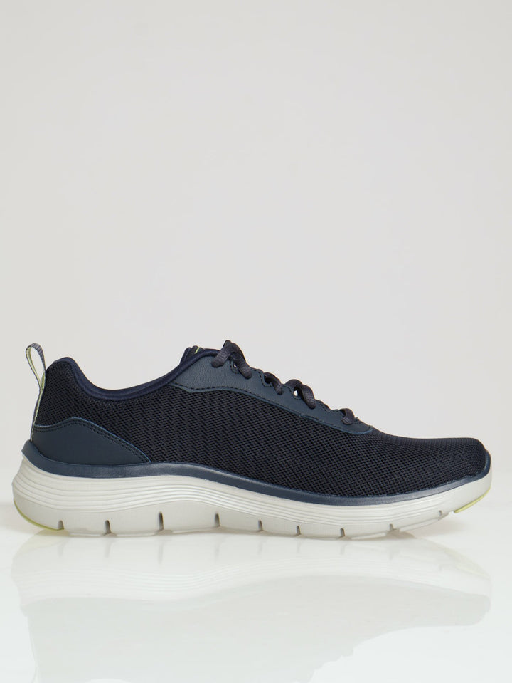 Flex Advantage 5.0 Closed Toe Lace Up Sneaker - Navy