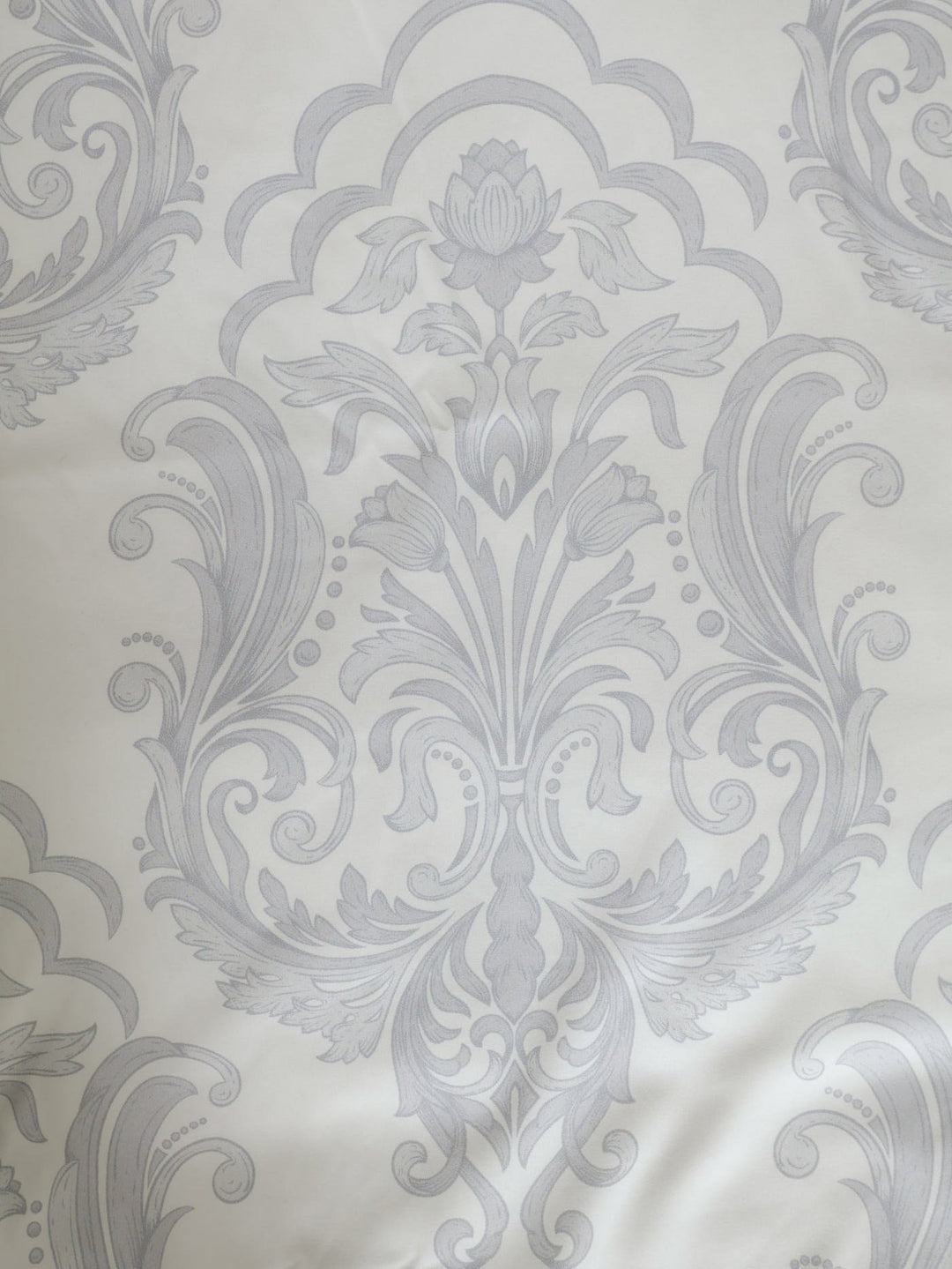 Kinsley Damask Duvet Set - Grey